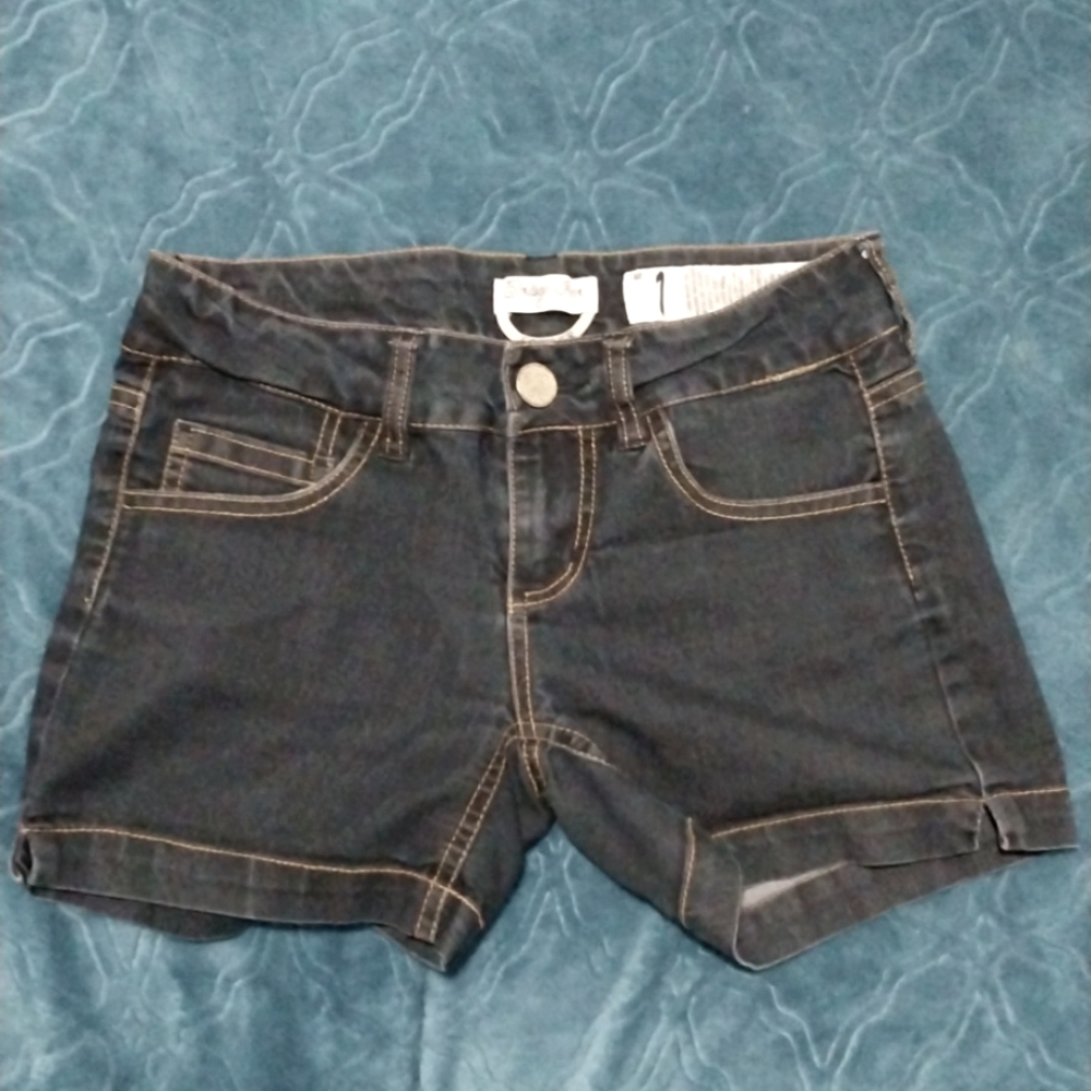 Indigo Rein Women's Blue Denim Shorts Size 1